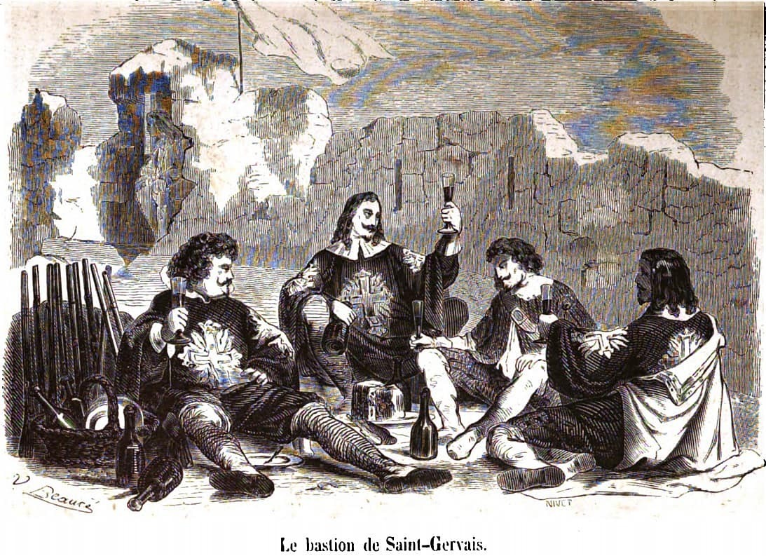 Réhabilitation des mousquetaires gascons par les romans d’Edmond Rostang et Alexandre Dumas